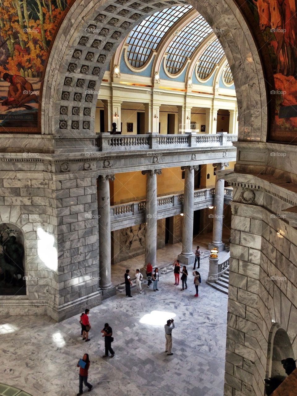 Visitors in the Capital