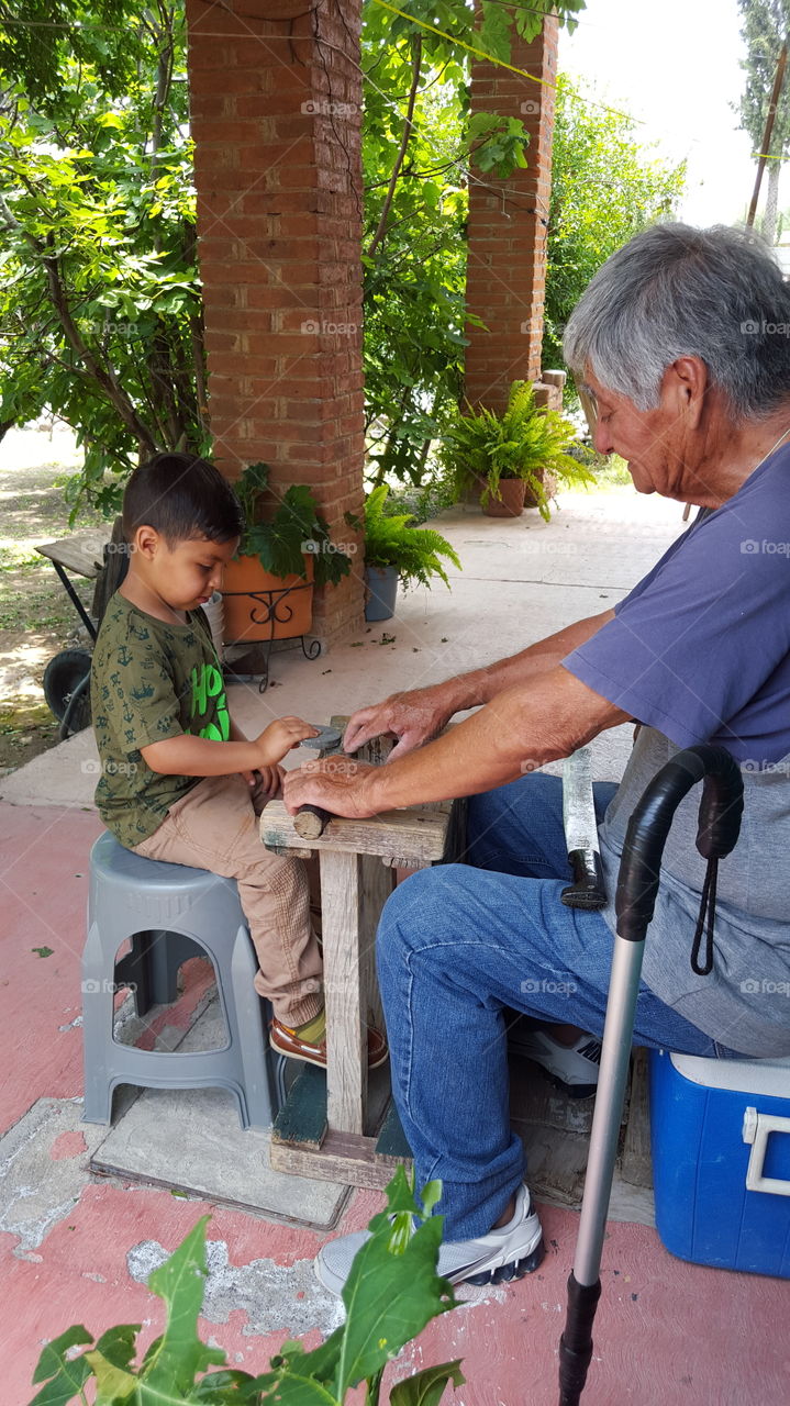 mexico with granpa