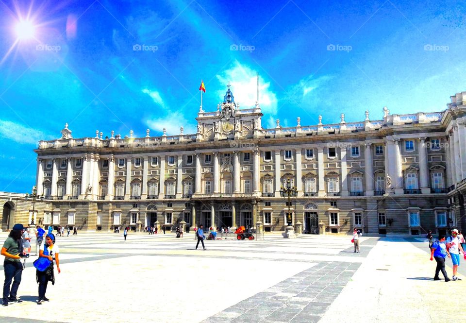 Madrid real palace