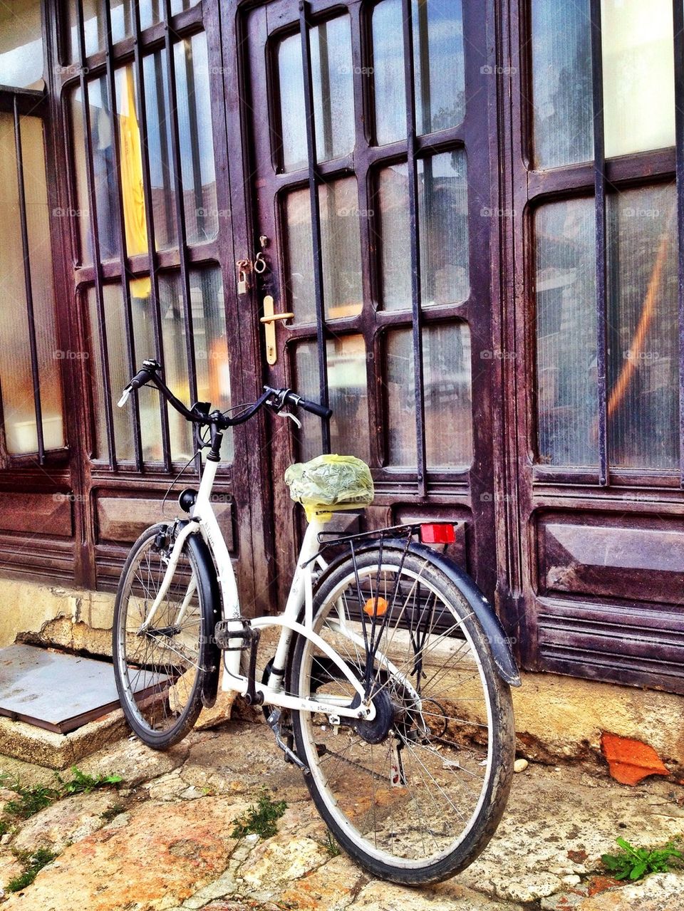 Bike in alley