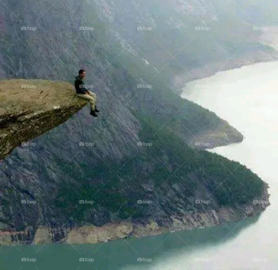 A most beautiful and attractive view of the mountains.