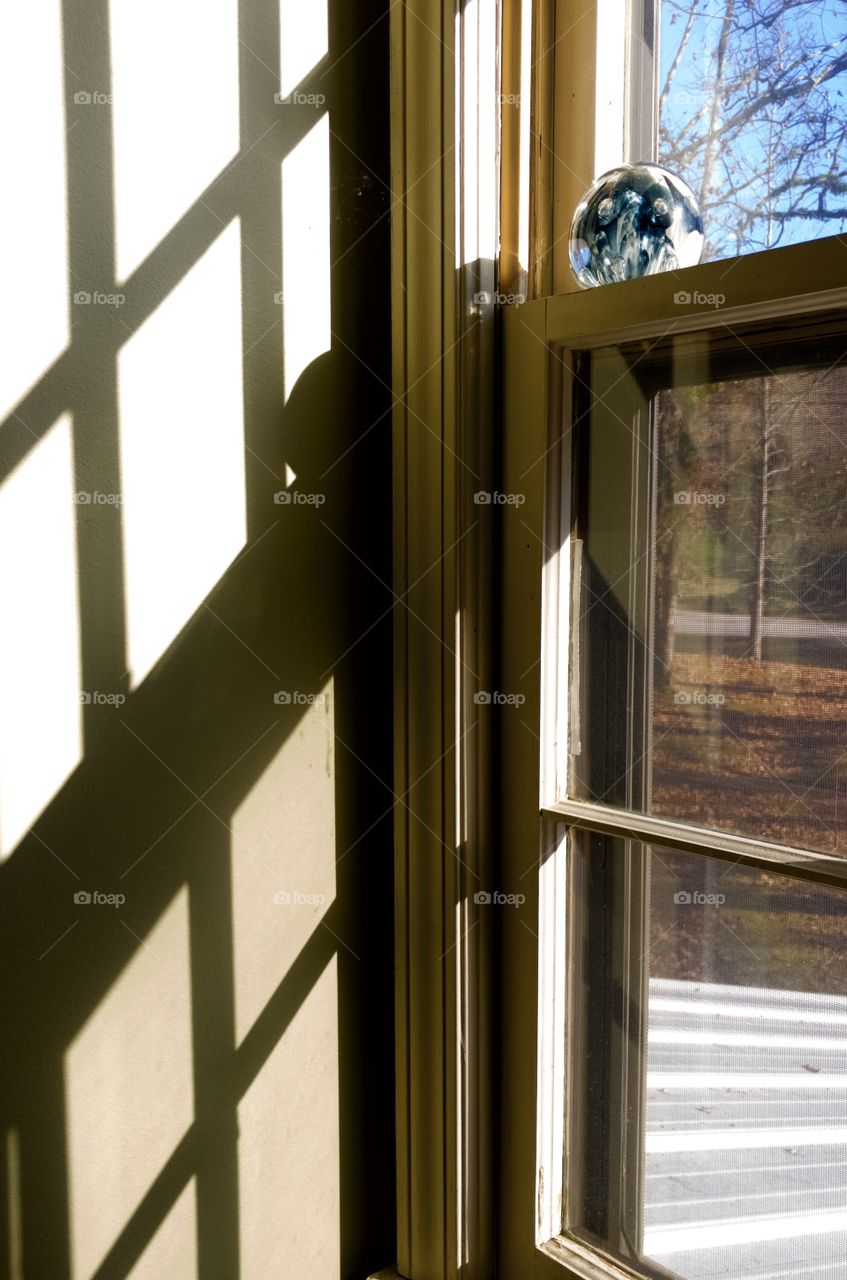 Morning sun thru window 