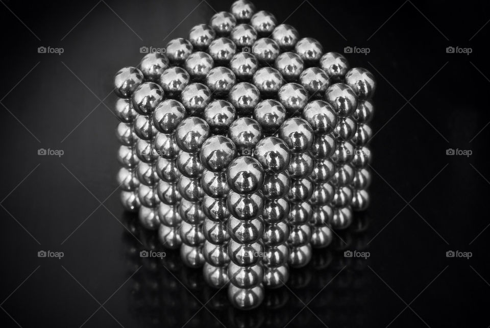 macro cube magnet spheres by arthurmb