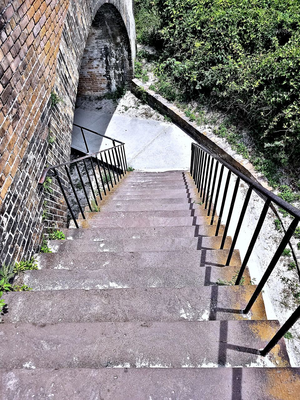 Step, Architecture, Bridge, Old, No Person