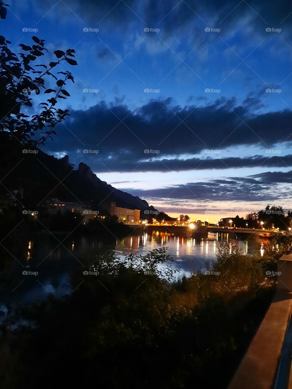 wunderschöne Abend  Licht