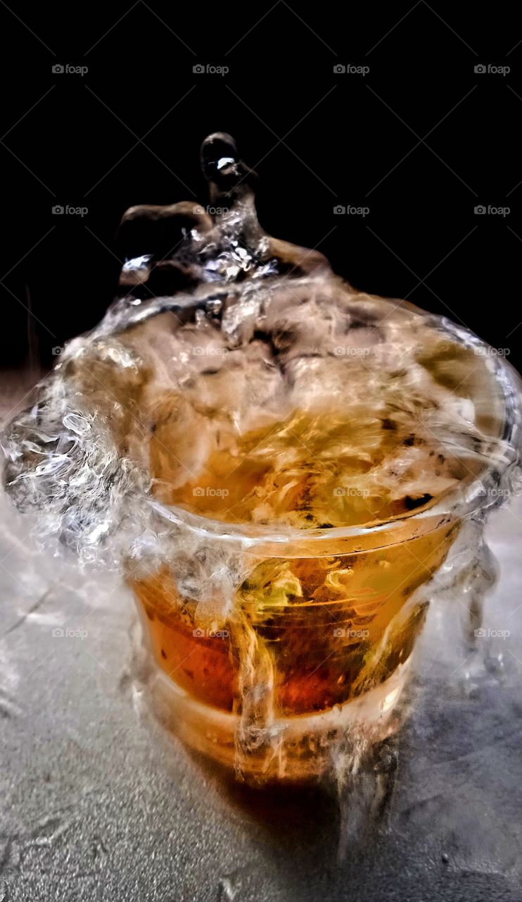 cocktail in eruption