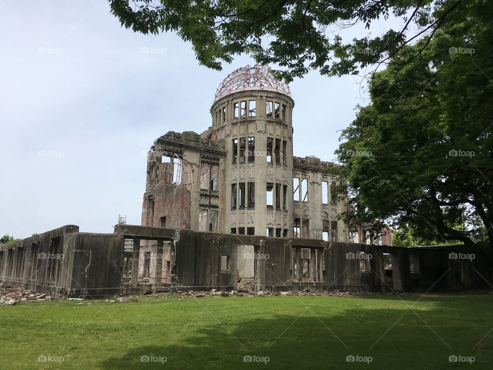 Genbaku Dome (A-bomb Dome), Hiroshima, Japan