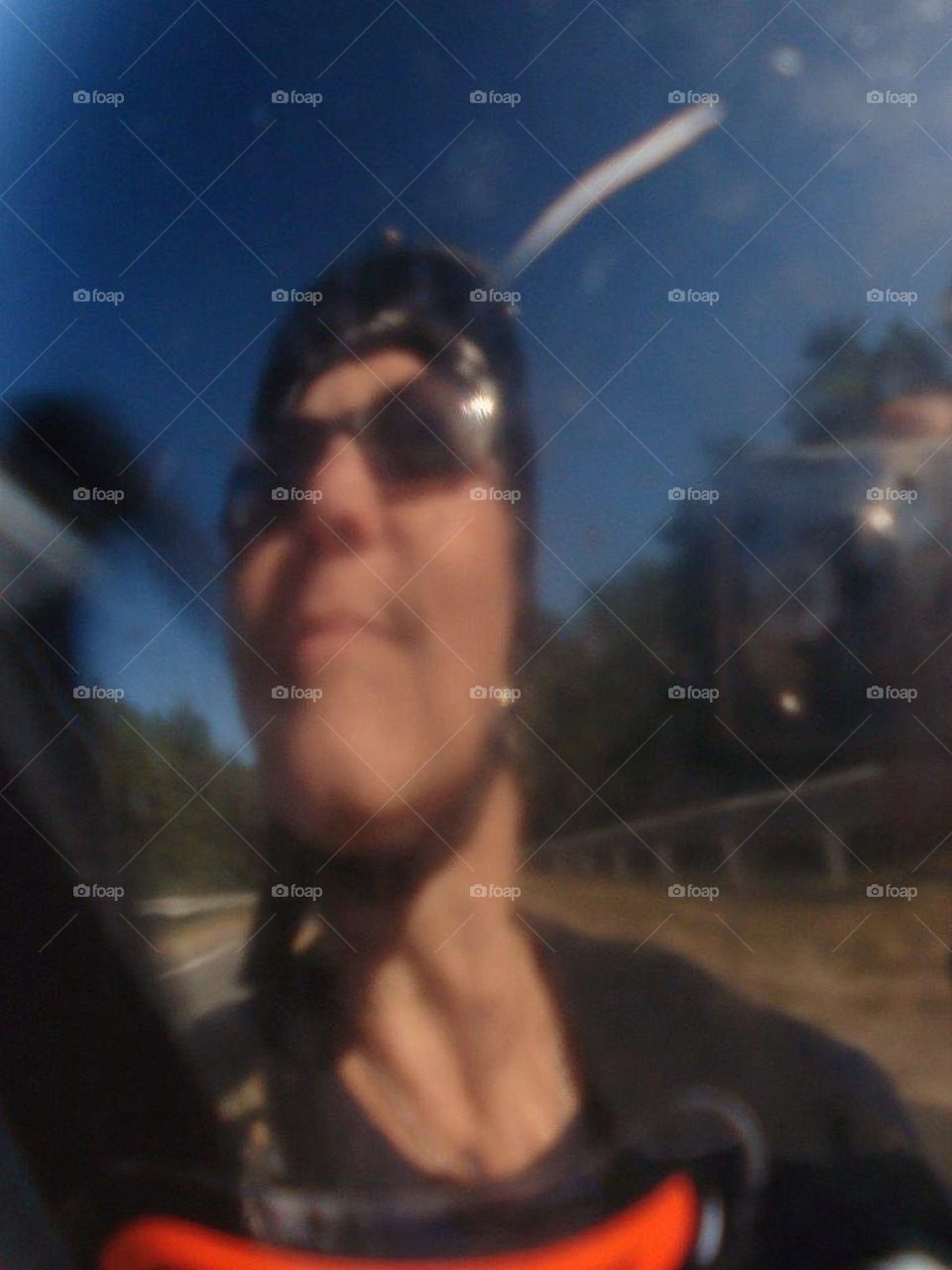 HELMET REFLECTION PIC