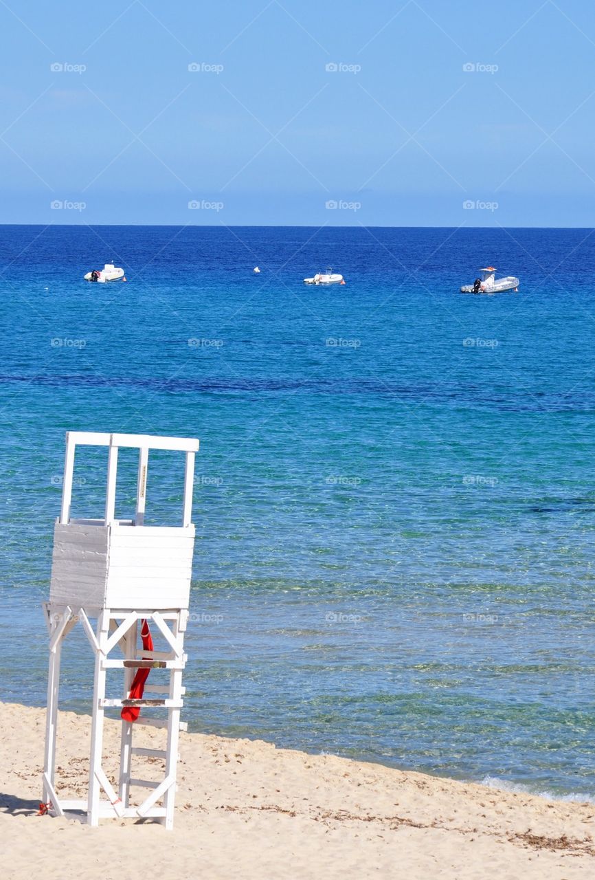 Costa Rei beach Sardinia island 