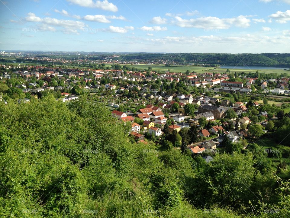 View over Dresden 