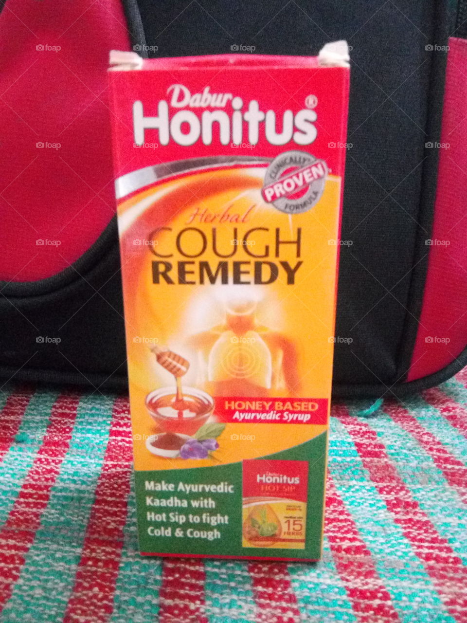 An ayurvedic cold and cough remedy