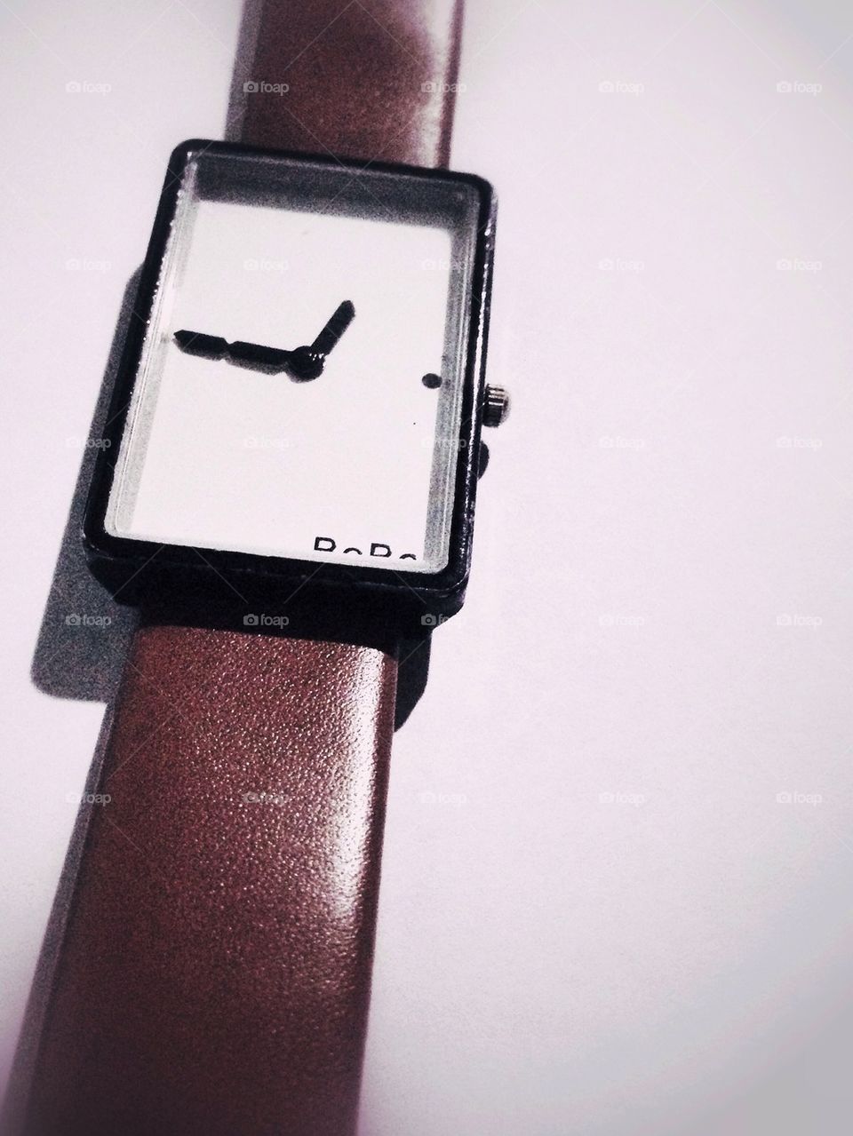 Rectangular Wrist Watch