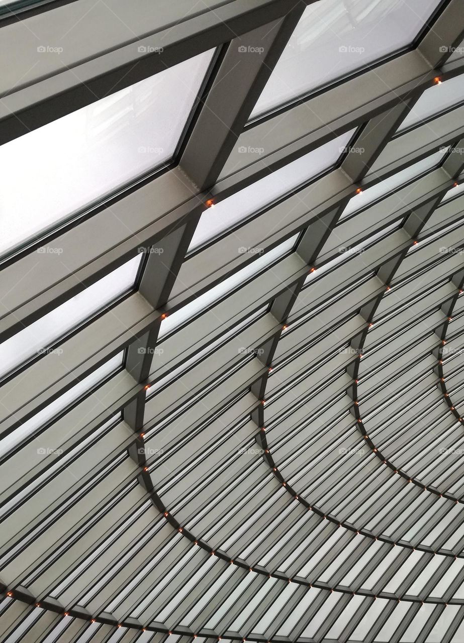 Perlan's inner ceiling