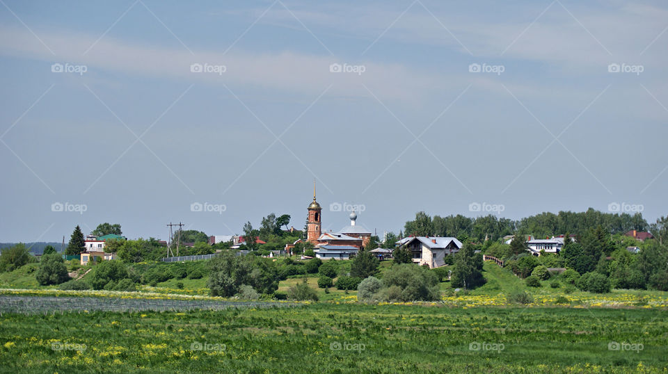 Interesting sights are visible from afar.