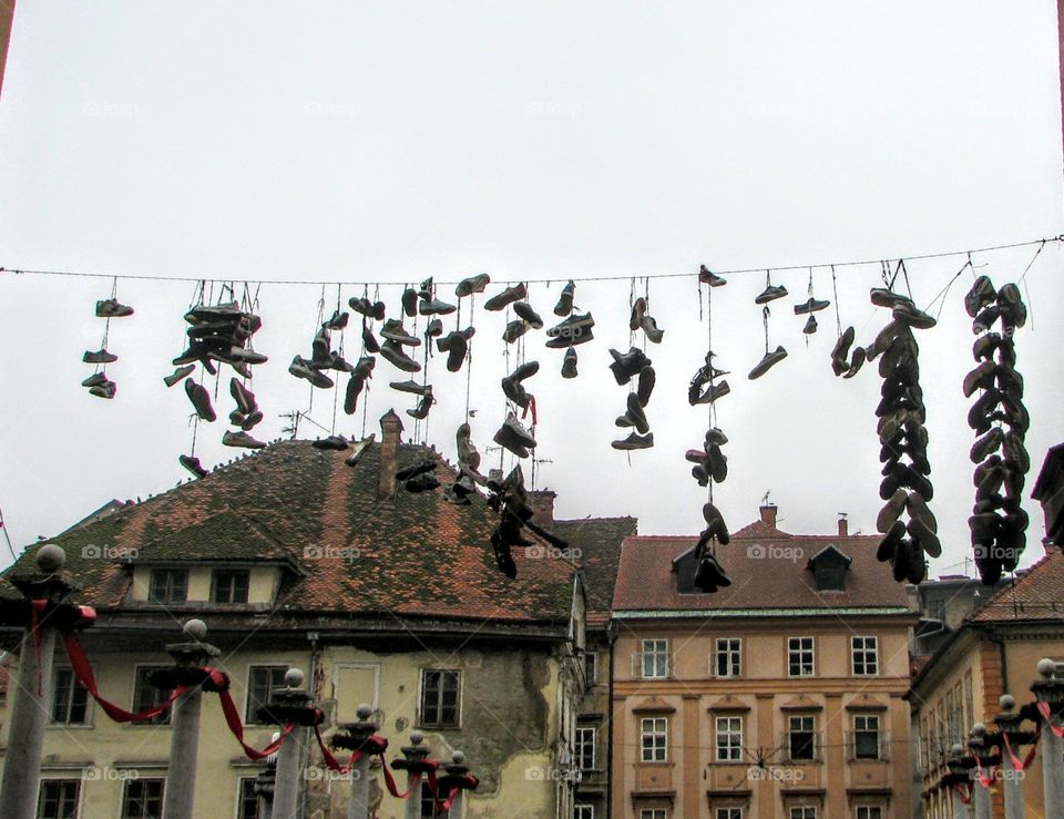 lost shoes (Ljubljana)