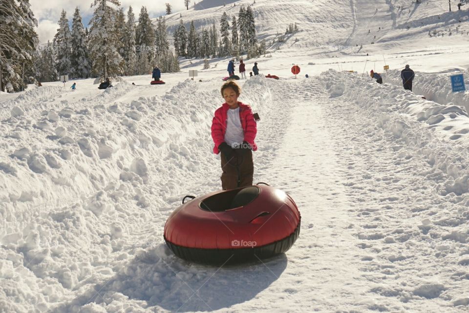 snow sled