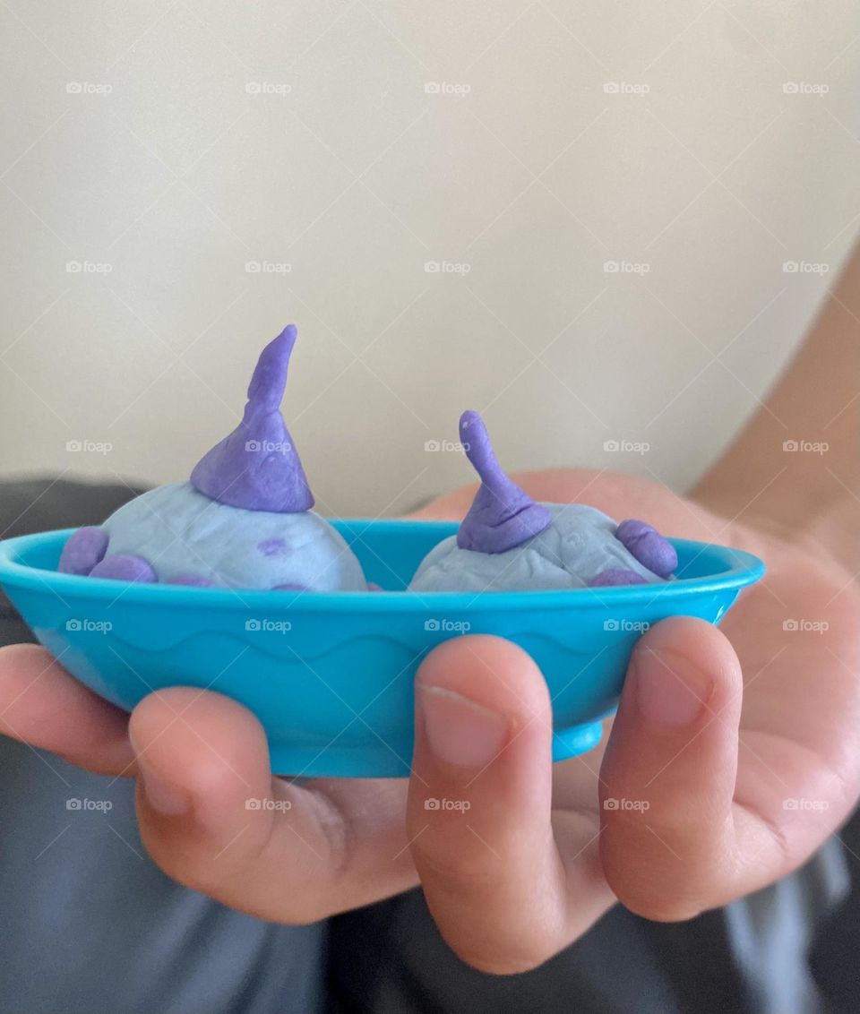 Play dough ice cream