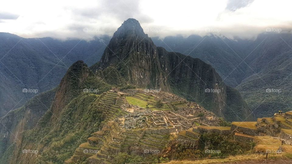 Machu Picchu.  A magical, mystical wonder of the world