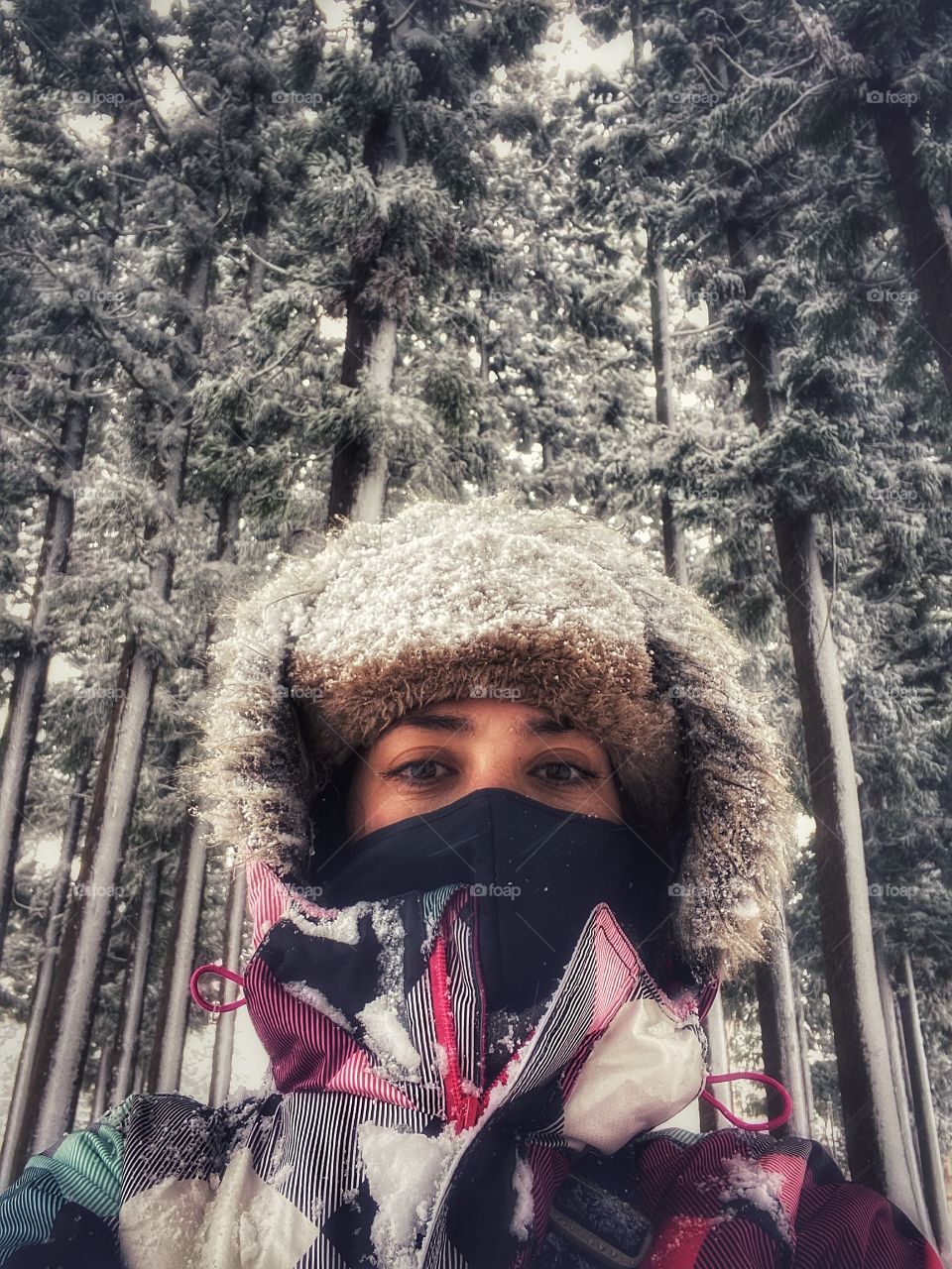 Go on a solo adventure into the snowy mountains for ultimate social distancing. 