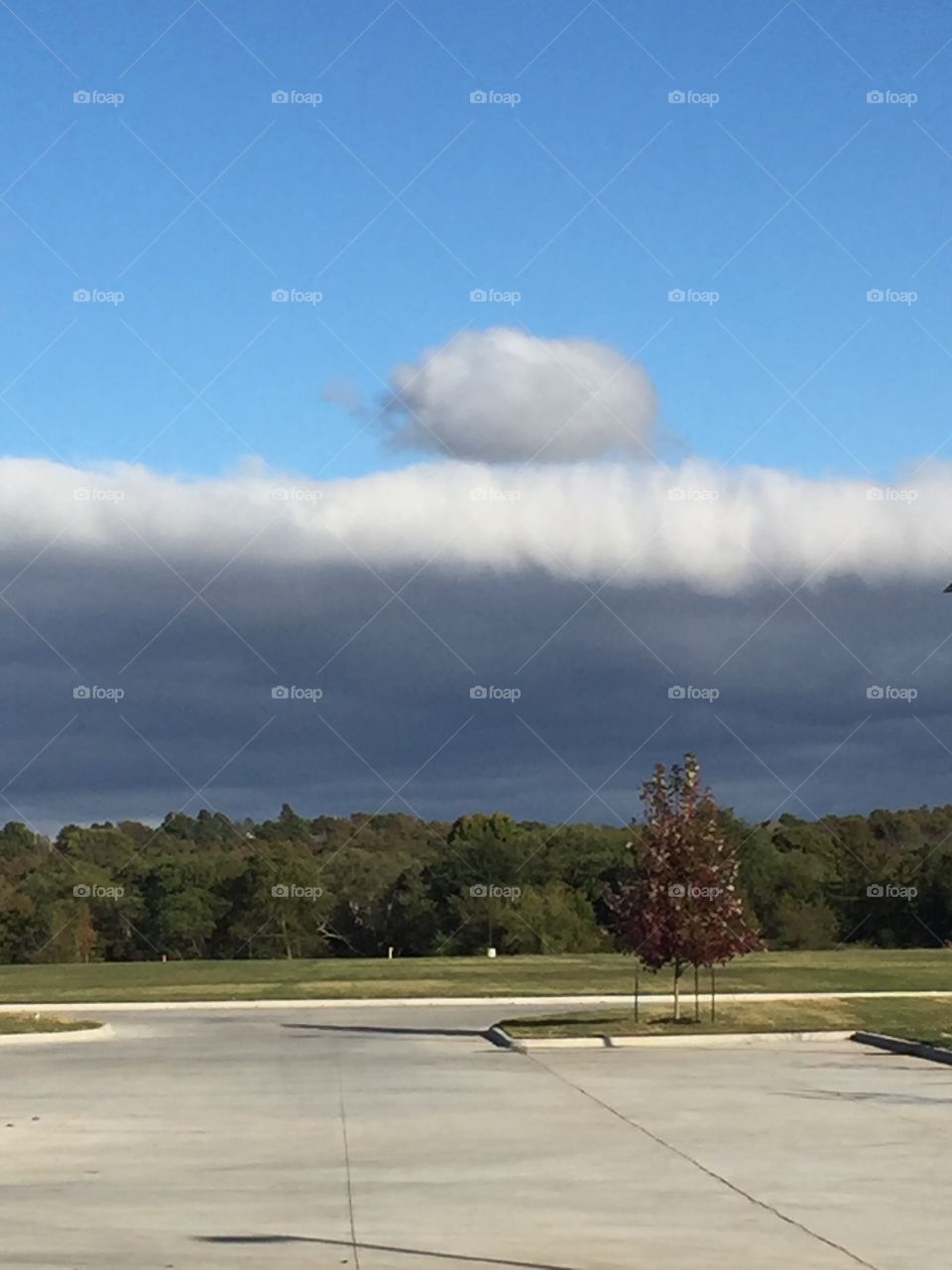 Choctaw land. Interesting cloud formation on Choctaw land in McAlester Oklahoma.
