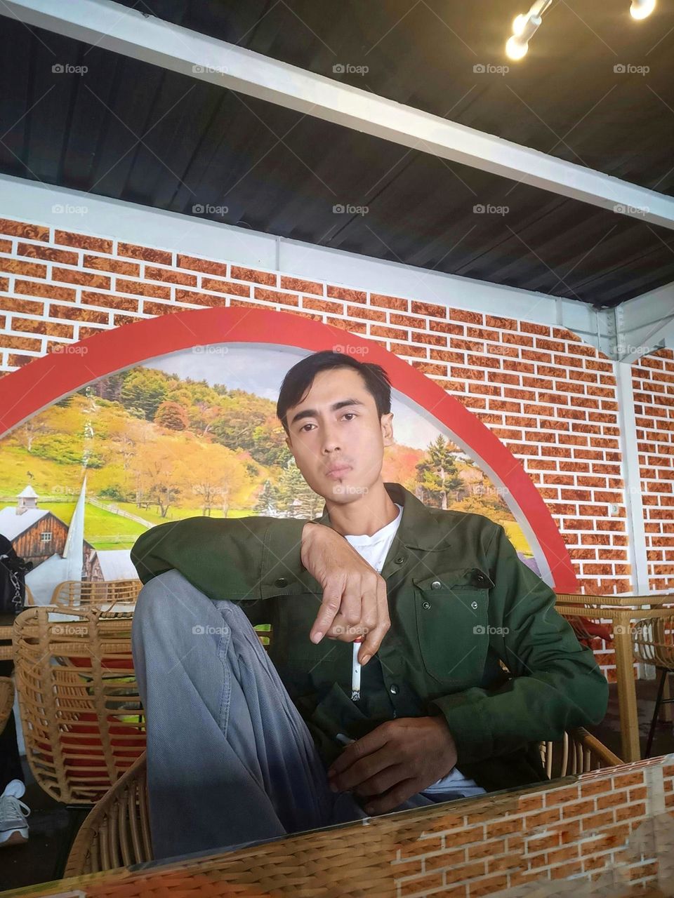 Not a cigarette advertisement