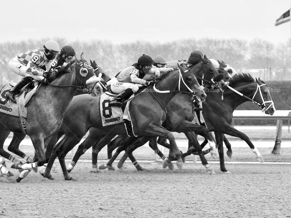 Rushing to the Lead by Fleetphoto.net