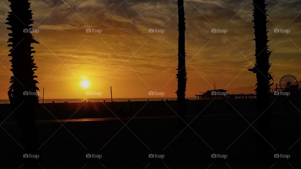 Sunset California 