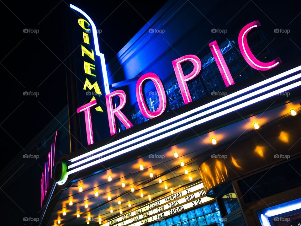 Tropic Cinema. Just off Duval Street, Key West. 