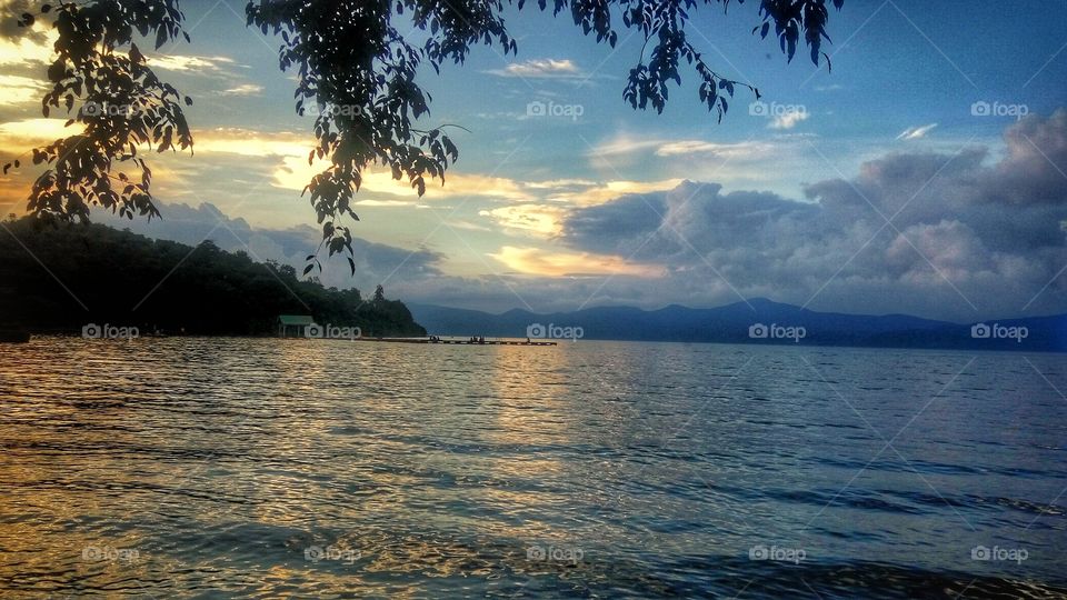 a time before sunset