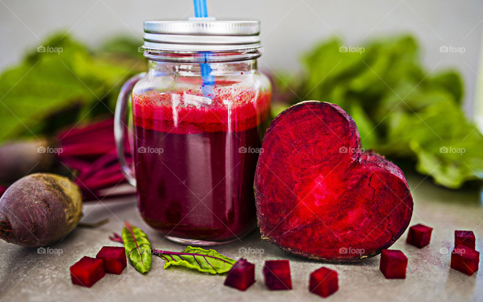 Beet juice