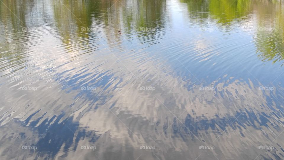 Reflected Clouds