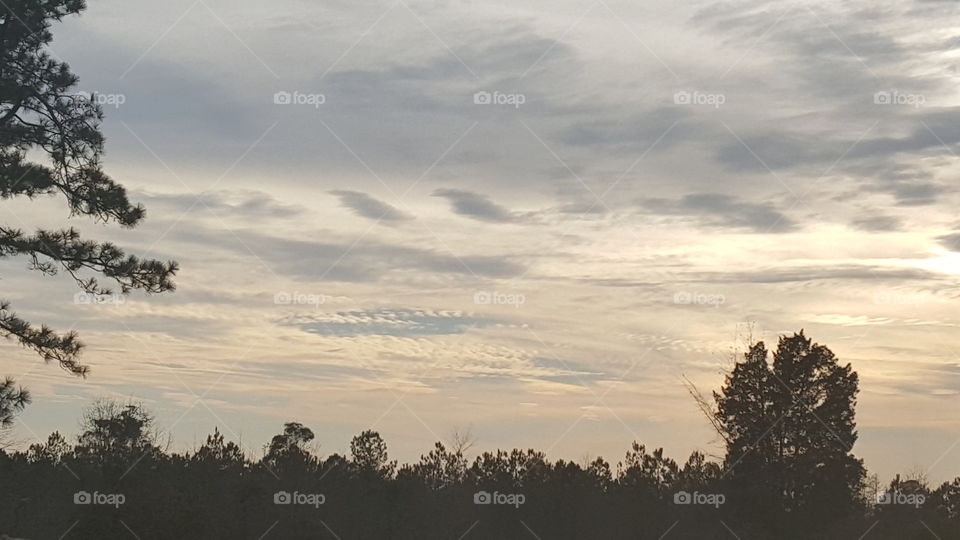 Sky textures and patterns