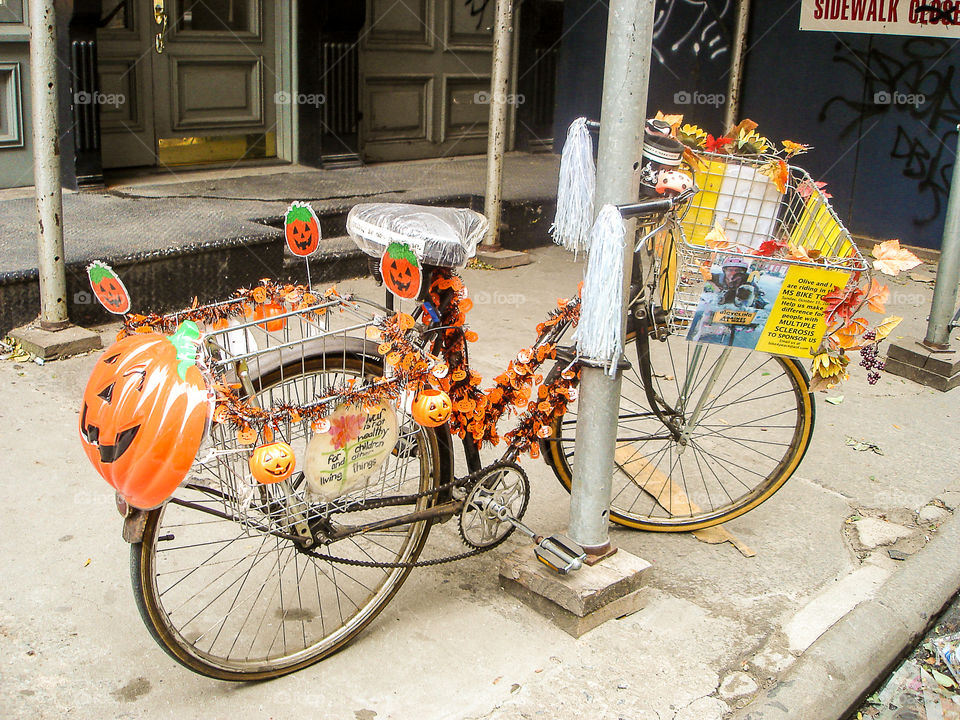 Halloween bike