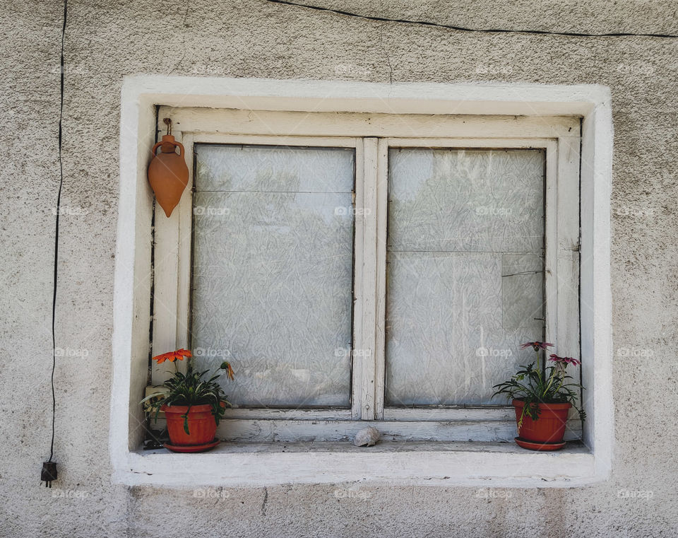 Rustic window