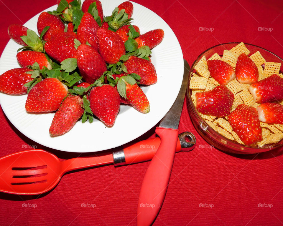 Strawberry Red! The Red Story! Red is color of passion. It's the color that is always seen on heart decorations on Valentine's Day! Red is astonishing, exhilarating, and fills your world through feelings and emotions!