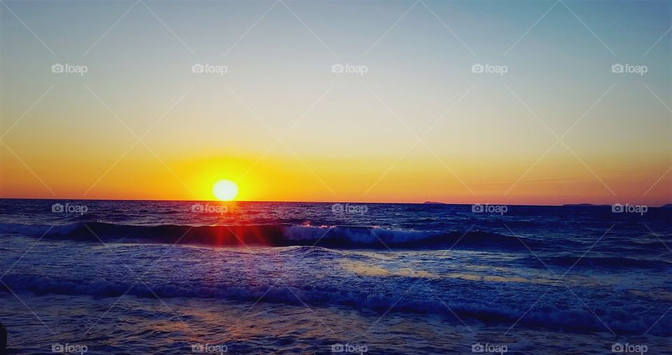 Sunset and the Sea, Kos, Greece