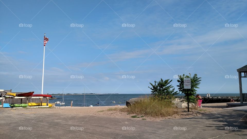 Spending the day by the water