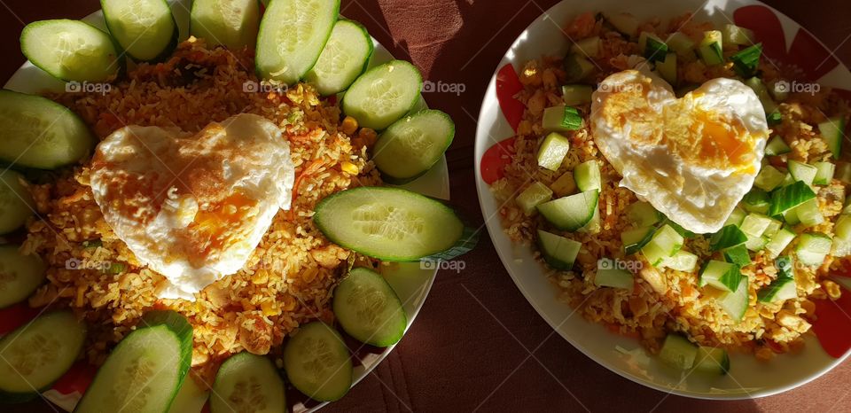 Fried rice home recipe