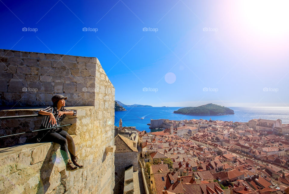 Wandering old town Dubrovnik 