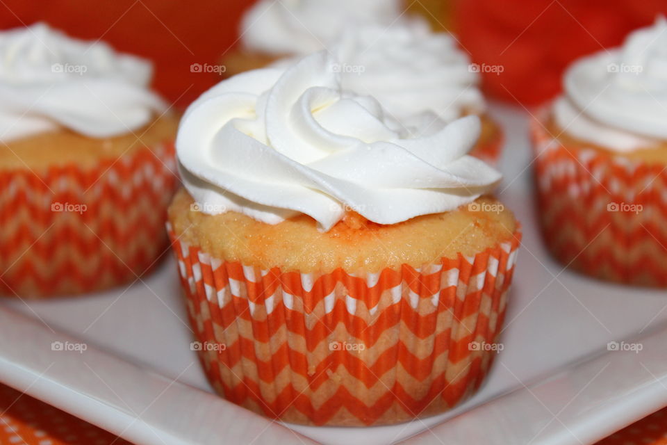 Orange Cupcake 