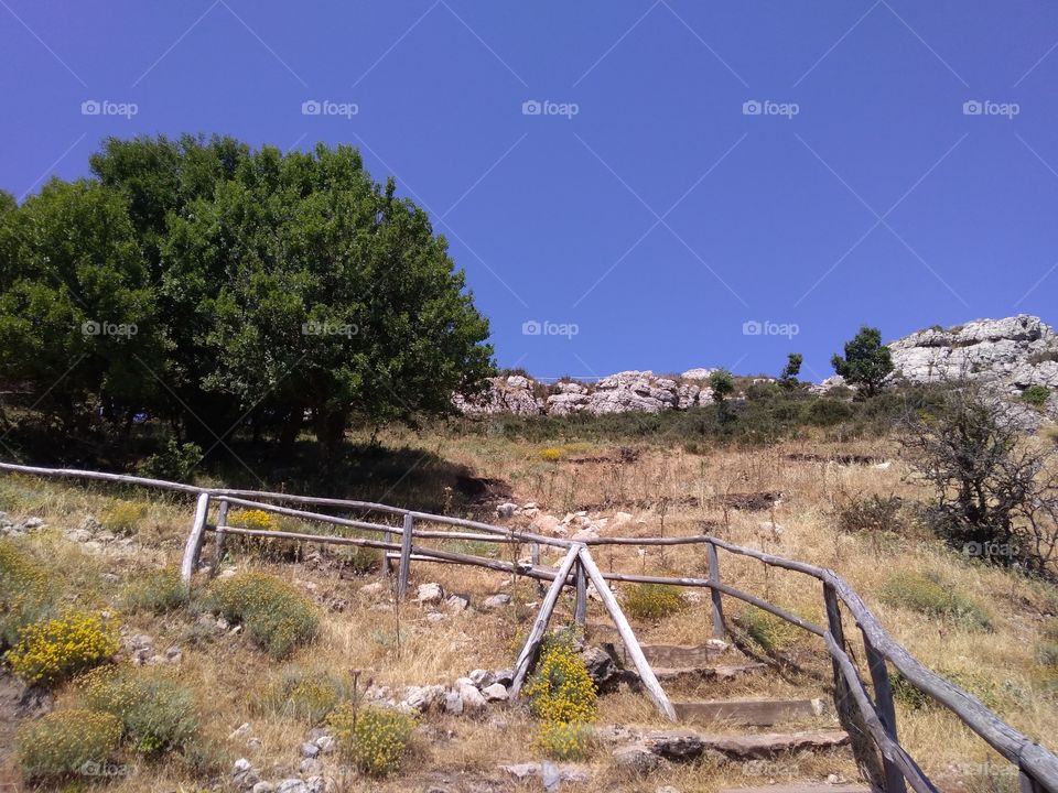 A trip going up to Monte Novo San Giovanni