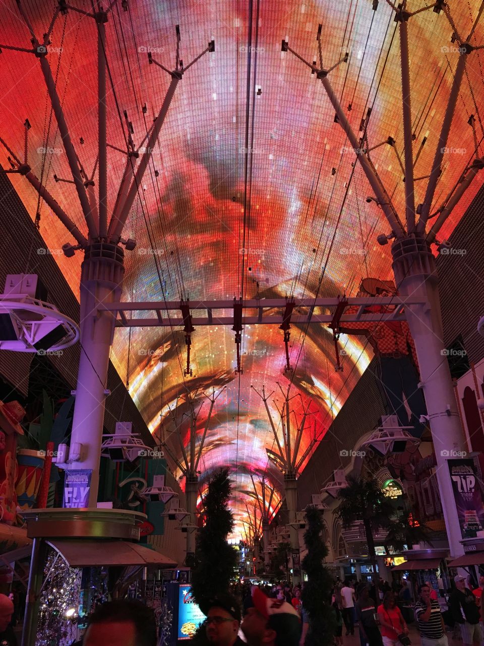 LAS Vegas freemont zipline