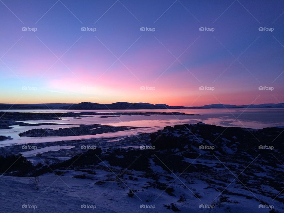 Icelandic sunrise 