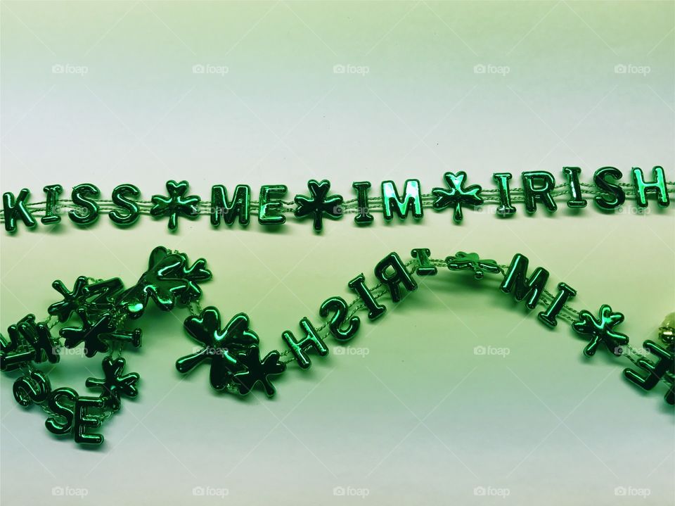 Kiss me I'm Irish 