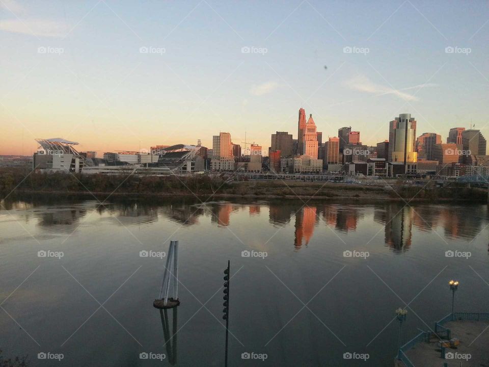 Cincinnati Skyline/Paul Brown Stadium