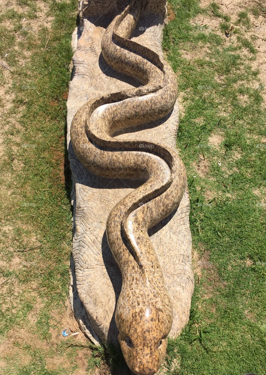 Statue of snake