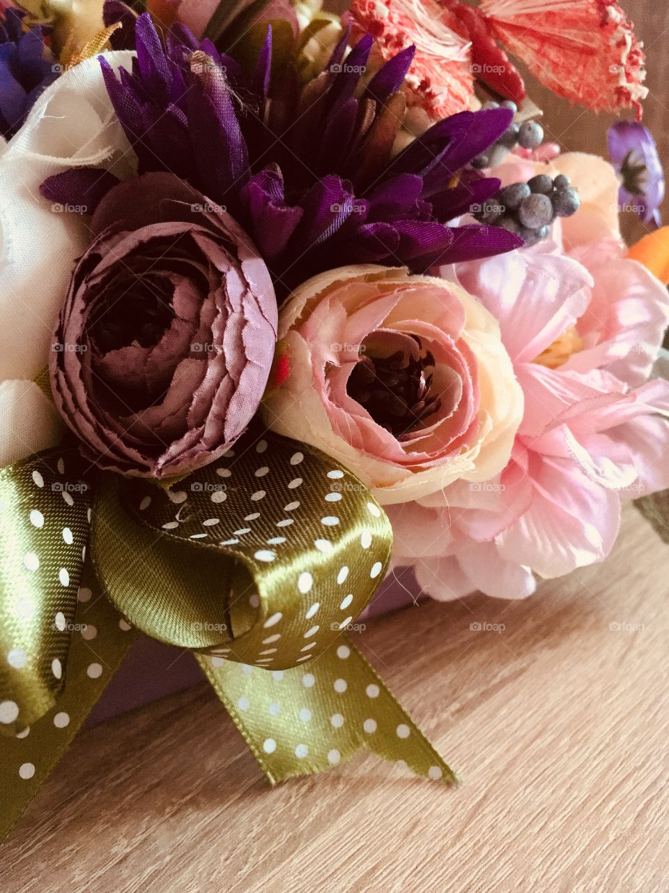 Flower bouquet close-up