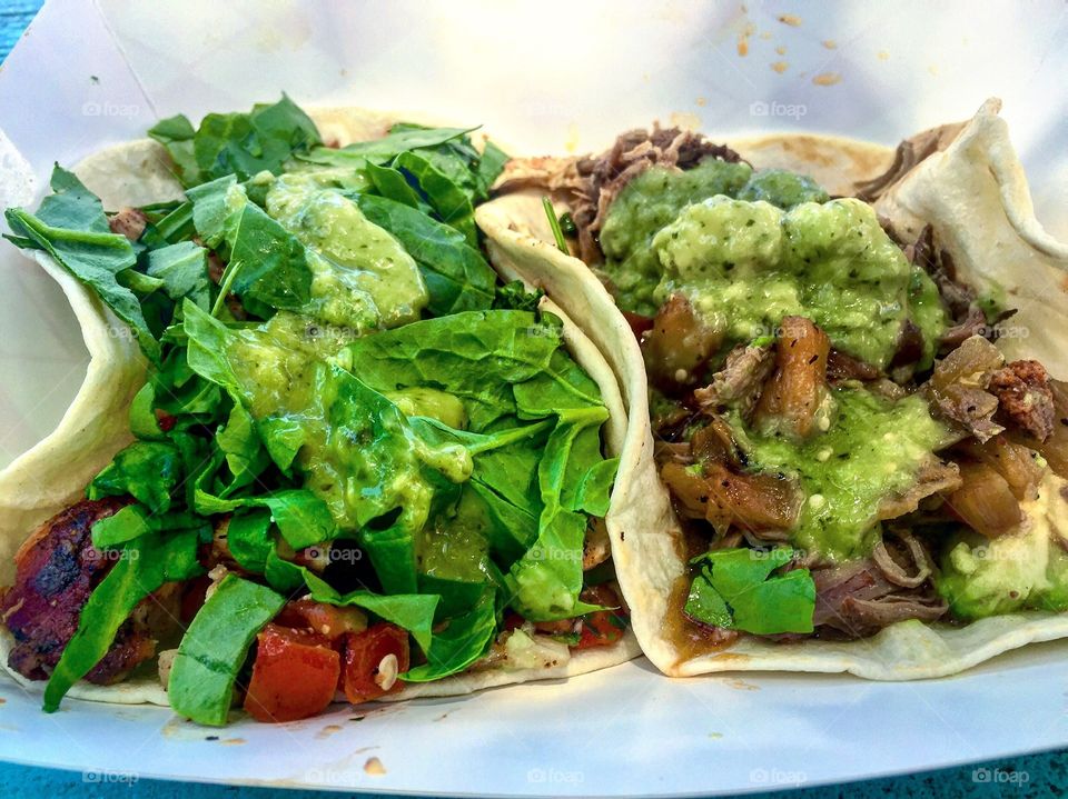 Green tacos 