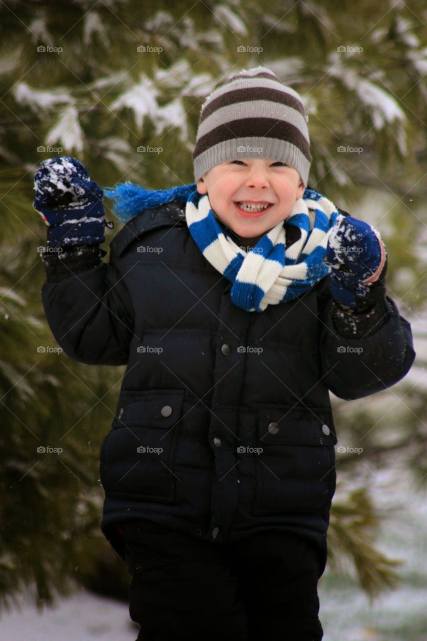 snowball fight!