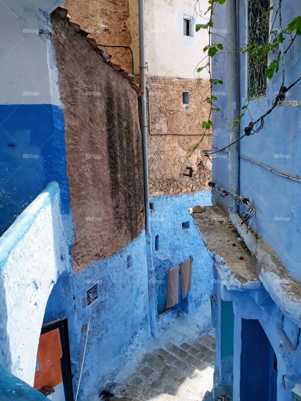 Ancien house's in chefchaouen city of morocco